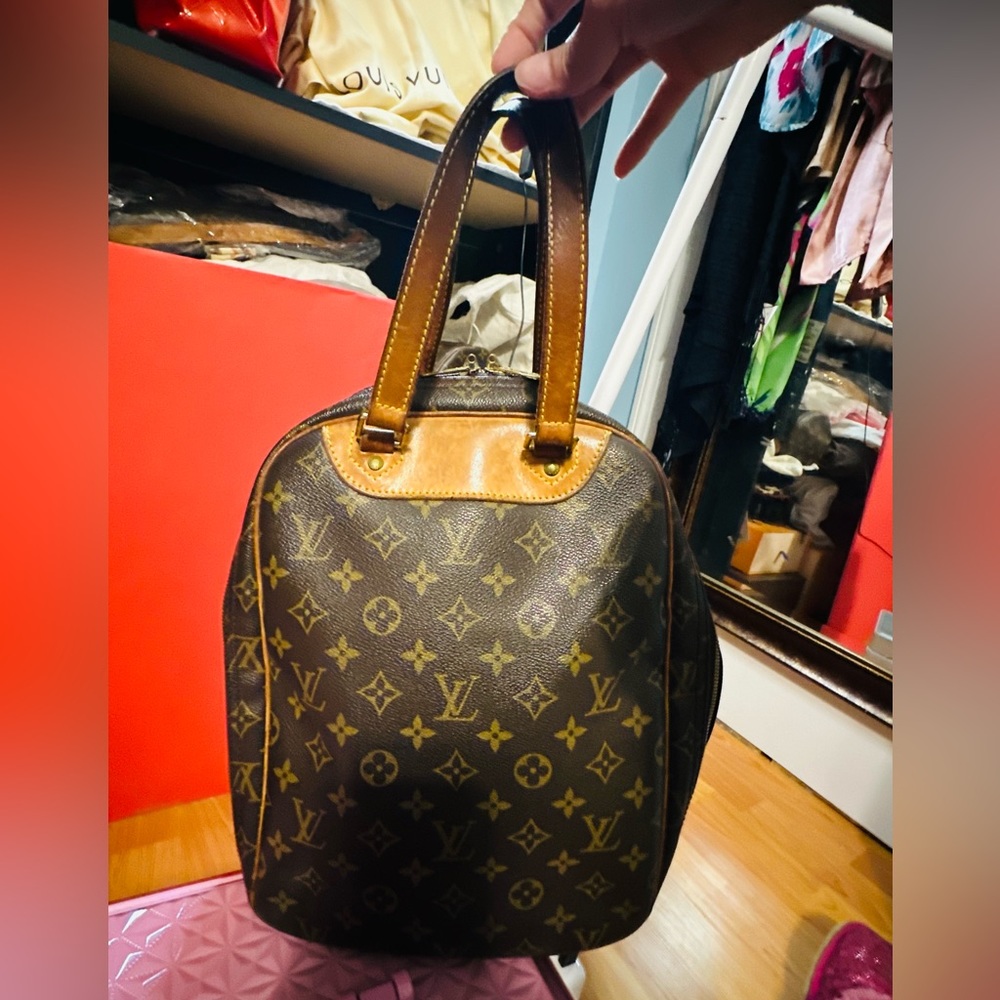 LV Monogram Excursion Shoe Bag /Handbag